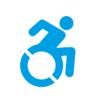 Accès fauteuil roulant